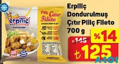 ERPİLİÇ DONDURULMUŞ ÇITIR PİLİÇ FİLETO 700 G ERPİLİÇ DONDURULMUŞ ÇITIR PİLİÇ FİLETO 700 G